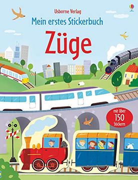 portada Mein Erstes Stickerbuch: Züge (en Alemán)