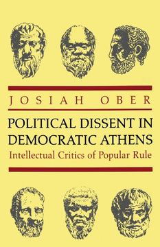 portada Political Dissent in Democratic Athens: Intellectual Critics of Popular Rule (in English)