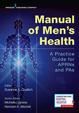 portada Manual of Men's Health: Primary Care Guidelines for Aprns & pas (en Inglés)