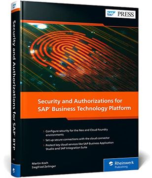 portada Security and Authorizations for SAP Business Technology Platform (en Inglés)