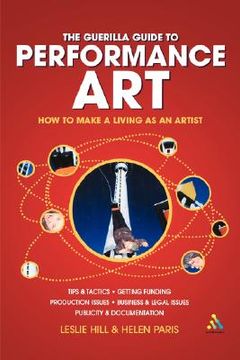 portada guerilla guide to performance art: how to make a living as an artist (in English)