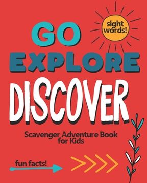 portada Go Explore Discover: Scavenger Adventure Book for Kids (en Inglés)