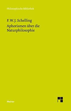 portada Aphorismen Über die Naturphilosophie (en Alemán)