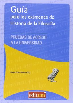 portada Guía para los exámenes de historia de la filosofía (GUIAS PAU)
