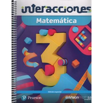 portada Matematica 3 Interacciones Pearson