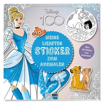 portada Disney 100: Meine Liebsten Sticker zum Ausmalen (en Alemán)