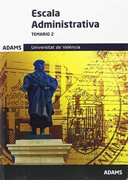 portada Temario 2 Escala Administrativa de la Universitat de València
