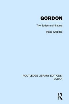 portada Gordon: The Sudan and Slavery (en Inglés)
