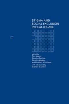 portada Stigma and Social Exclusion in Healthcare (in English)