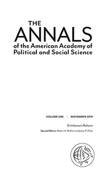 portada The Annals of the American Academy of Political and Social Science: Entitlement Reform (The Annals of the American Academy of Political and Social Science Series) (en Inglés)