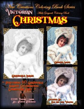 portada New Creations Coloring Book Series: Victorian Christmas (in English)