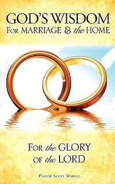 portada god's wisdom for marriage & the home