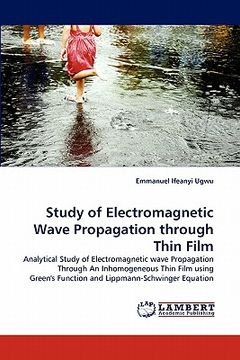 portada study of electromagnetic wave propagation through thin film (in English)