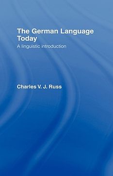portada the german language today: a linguistic introduction (in English)