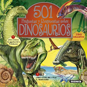 portada 501 Preguntas y respuestas sobre dinosaurios
