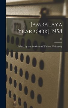 portada Jambalaya [yearbook] 1958; 63 (en Inglés)