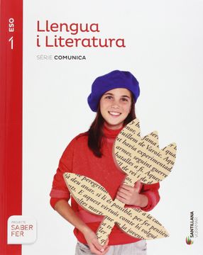 portada (val).(07).llengua i literatura 1r.eso (casa saber) (in English)