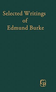 portada selected writings of edmund burke (en Inglés)
