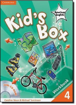 portada american kid`s box 4 - wb + cd-rom