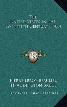 portada the united states in the twentieth century (1906) (in English)