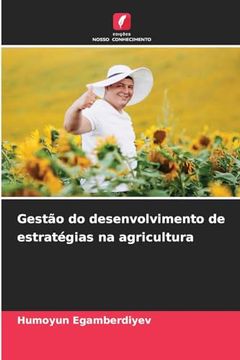 portada Gestão do Desenvolvimento de Estratégias na Agricultura (in Portuguese)
