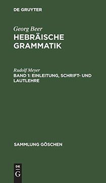 portada Einleitung, Schrift- und Lautlehre (in German)