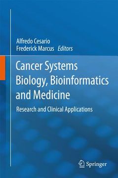 portada cancer systems biology, bioinformatics and medicine (en Inglés)