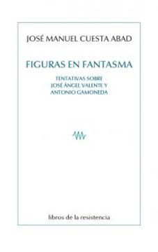 portada Figuras en Fantasma: Tentativas Sobre José Ángel Valente y Antonio Gamoneda