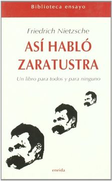 portada Así Habló Zaratustra: Un Libro Para Todos y Para Ninguno (in Spanish)