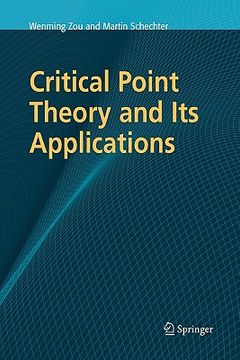portada critical point theory and its applications (en Inglés)