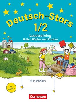 portada 1. /2. Schuljahr - Lesetraining - Ritter, Räuber und Piraten: Arbeitsheft mit Lösungen (in German)