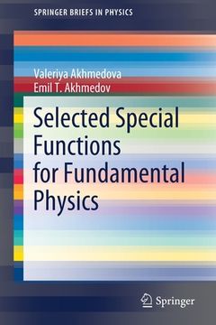 portada Selected Special Functions for Fundamental Physics (en Inglés)