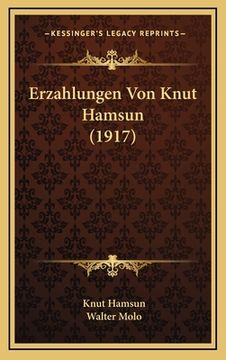 portada Erzahlungen Von Knut Hamsun (1917) (en Alemán)