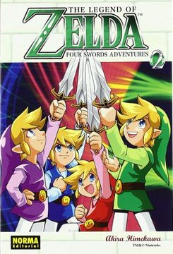 portada Legend of Zelda 9: Four Swords Adventures