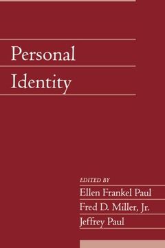portada Personal Identity: Volume 22, Part 2 Paperback: V. 22 (Social Philosophy and Policy) (in English)