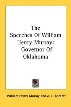 portada the speeches of william henry murray: governor of oklahoma