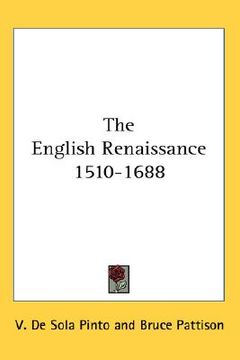 portada the english renaissance 1510-1688