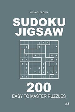 portada Sudoku Jigsaw - 200 Easy to Master Puzzles 9x9 (Volume 3) 