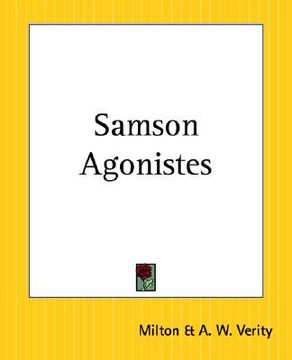 portada samson agonistes (in English)