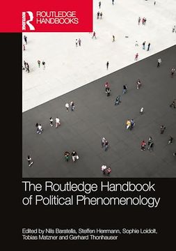 portada The Routledge Handbook of Political Phenomenology (Routledge Handbooks in Philosophy) (en Inglés)
