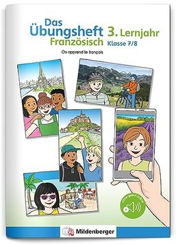 portada Das Übungsheft Französisch 3. Lernjahr, Klasse 7/8 (en Francés)