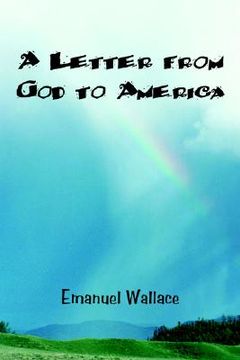 portada a letter from god to america (en Inglés)