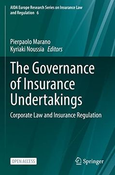 portada The Governance of Insurance Undertakings: Corporate law and Insurance Regulation: 6 (Aida Europe Research Series on Insurance law and Regulation) (en Inglés)