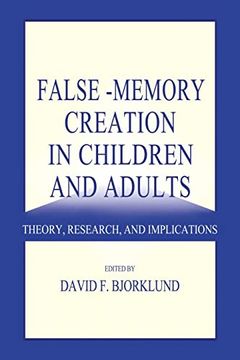 portada False-Memory Creation in Children and Adults (en Inglés)