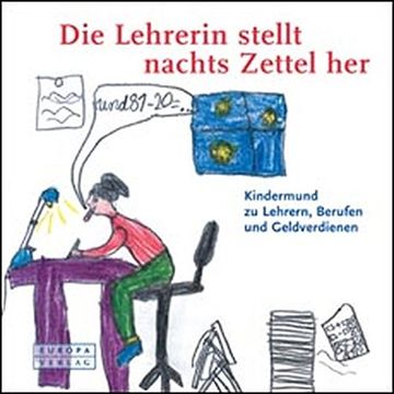 portada Die Lehrerin Stellt Nachts Zettel Her.