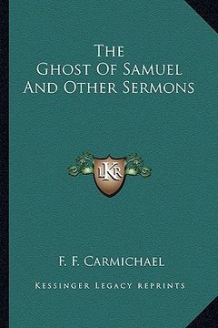 portada the ghost of samuel and other sermons (in English)