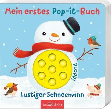portada Mein Erstes Pop-It-Buch - Lustiger Schneemann (en Alemán)