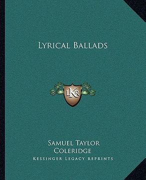 portada lyrical ballads (en Inglés)