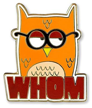 portada Whom Owl Hard Enamel Pin 