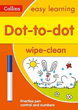 portada Dot-To-Dot age 3-5 Wipe Clean Activity Book (Collins Easy Learning Preschool) (en Inglés)